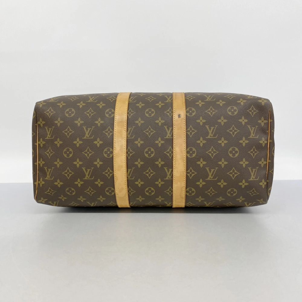 LOUIS VUITTON Brown Monogram Keepall 45 Boston Bag - Picture 3 of 10